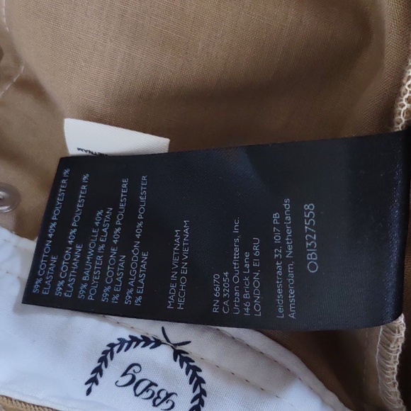 NWT BDG Size 6 Urban Outfitters Flare Cargo Pocket Pants - Picture 13 of 14